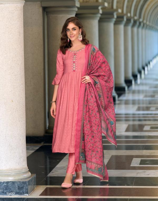 Lily And Lali Manya Fancy Party Wear Viscose Readymade Collection